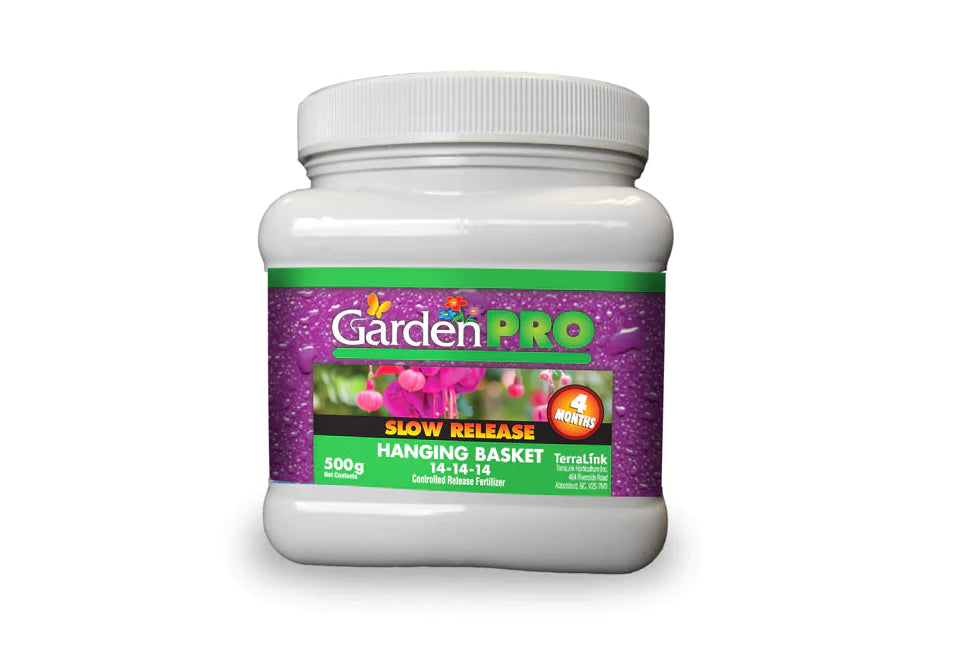 best fertilizer for hanging plants GardenPRO Slow Release Container and Hanging Basket Fertilizer 14-14-1 –  West Coast Gardens
