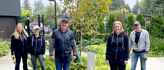 Tending the Gardens at The Peace Arch Foundation Lodge