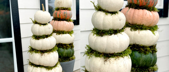 DIY Stack o' Pumpkin Pot for Thanksgiving or Halloween