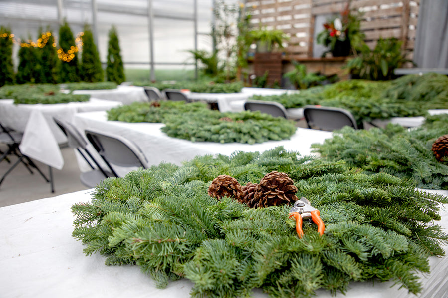 Holiday Evergreen Wreath Workshop - Various Dates Available