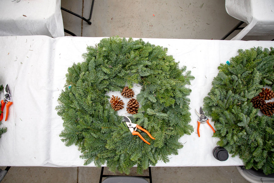 Holiday Evergreen Wreath Workshop - Various Dates Available