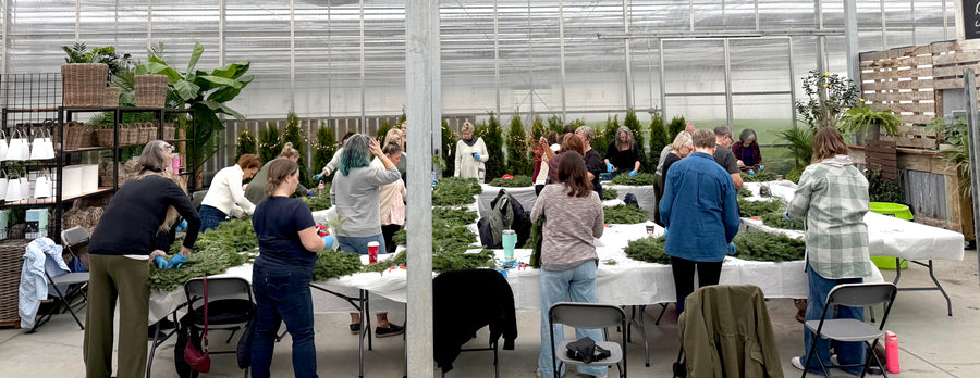 Holiday Evergreen Wreath Workshop - Various Dates Available